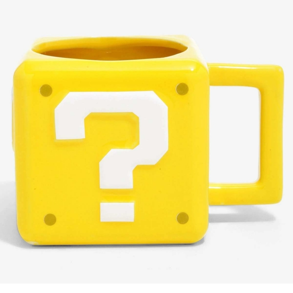 NWT Question block mug Super Mario
